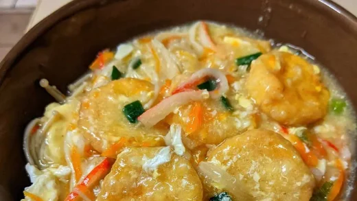 Resepi Egg Drop Sup Khairul Aming